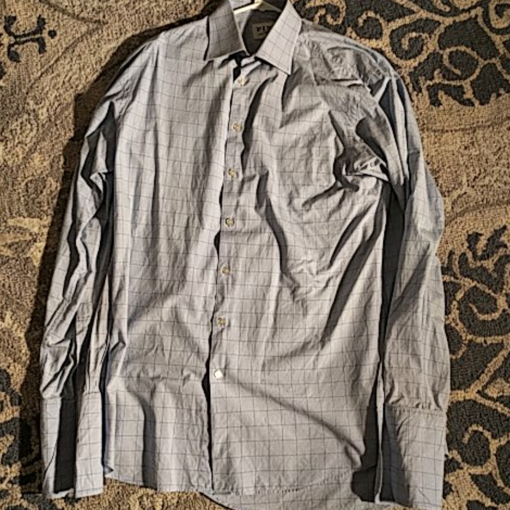 Thomas pink dress shirt